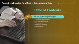 Prompt Engineering For Effective Interaction With AI Powerpoint Presentation Slides Editable Adaptable