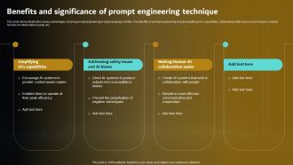 Prompt Engineering For Effective Interaction With AI V2 Benefits And Significance Of Prompt Engineering