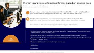 Prompt To Analyze Customer Sentiment Applications Of ChatGPT In Customer ChatGPT SS V