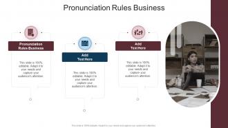 Pronunciation Rules Business In Powerpoint And Google Slides Cpb