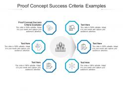 Proof concept success criteria examples ppt powerpoint presentation summary cpb