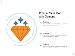 Proof Of Value Dollar Property Bar Chart Diamond Trophy Arrow