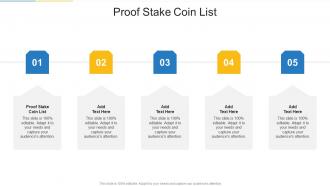 Proof Stake Coin List In Powerpoint And Google Slides Cpb