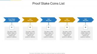 Proof Stake Coins List In Powerpoint And Google Slides Cpb