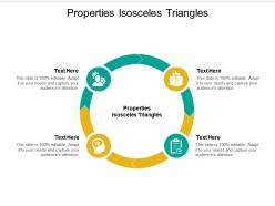 Properties isosceles triangles ppt powerpoint presentation visual aids portfolio cpb