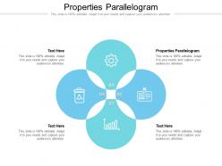 Properties parallelogram ppt powerpoint presentation styles graphics design cpb