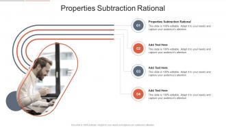 Properties Subtraction Rational In Powerpoint And Google Slides Cpb