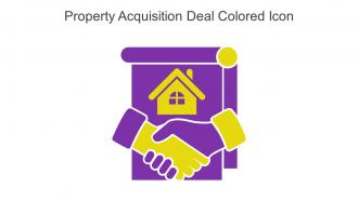 Property Acquisition Deal Colored Icon In Powerpoint Pptx Png And Editable Eps Format