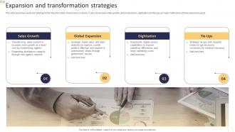 Property And Casualty Insurance Company Profile Expansion And Transformation Strategies