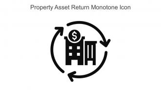 Property Asset Return Monotone Icon In Powerpoint Pptx Png And Editable Eps Format