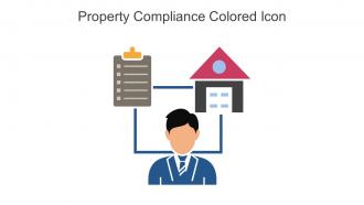 Property Compliance Colored Icon In Powerpoint Pptx Png And Editable Eps Format