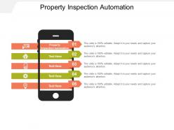 Property inspection automation ppt powerpoint presentation outline graphics template cpb