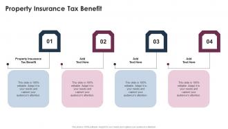 Property Insurance Tax Benefit In Powerpoint And Google Slides Cpb