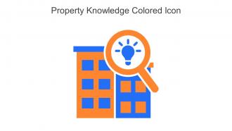 Property Knowledge Colored Icon In Powerpoint Pptx Png And Editable Eps Format