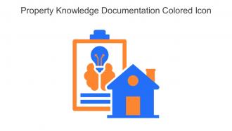 Property Knowledge Documentation Colored Icon In Powerpoint Pptx Png And Editable Eps Format