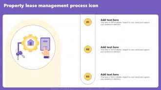 Property Lease Management Process Icon