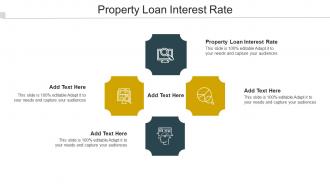 Property Loan Interest Rate Ppt Powerpoint Presentation Icon Portrait Cpb