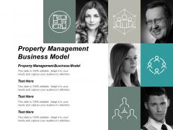 Property management business model ppt powerpoint presentation portfolio inspiration cpb