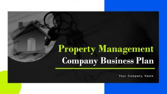 Property Management Company Business Plan Powerpoint Presentation Slides