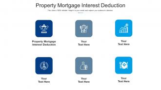 Property mortgage interest deduction ppt powerpoint presentation ideas visual aids cpb