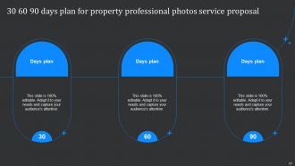 Property Professional Photos Service Proposal powerpoint presentation slides
