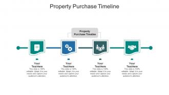 Property purchase timeline ppt powerpoint presentation gallery sample cpb
