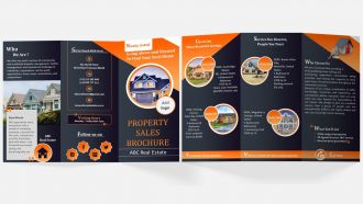 Property Sales Brochure Trifold