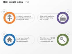 Property search for rent real estate ppt icons graphics
