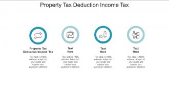 Property tax deduction income tax ppt powerpoint presentation outline pictures cpb