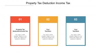 Property tax deduction income tax ppt powerpoint presentation pictures layouts cpb