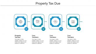 Property tax due ppt powerpoint presentation model aids cpb