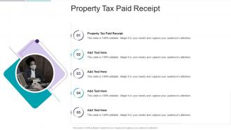 Property Tax Paid Receipt In Powerpoint And Google Slides Cpb