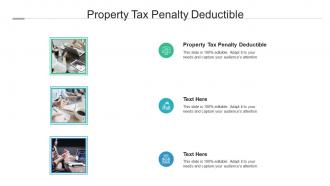 Property tax penalty deductible ppt powerpoint presentation infographics design templates cpb