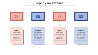 Property Tax Revenue Ppt Powerpoint Presentation Styles Portrait Cpb