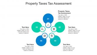 Property taxes tax assessment ppt powerpoint presentation gallery graphics example cpb
