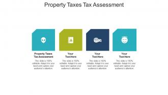 Property taxes tax assessment ppt powerpoint presentation styles information cpb