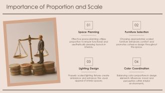 Proportion And Scale For Interior Success PPT Mockup AT Editable Appealing