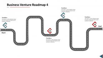 Proposal for business venture business venture roadmap ppt slides rules