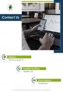 Proposal For Employee Benefits Contact Us One Pager Sample Example Document
