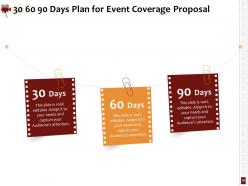 Proposal For Event Coverage Powerpoint Presentation Slides