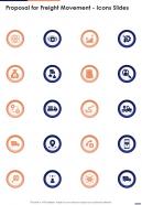 Proposal For Freight Movement Icons Slides One Pager Sample Example Document