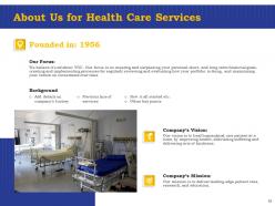 Proposal for health care services powerpoint presentation slides