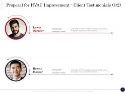 Proposal for hvac improvement powerpoint presentation slides