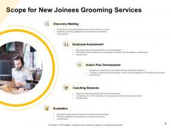 Proposal for new joinees grooming powerpoint presentation slides