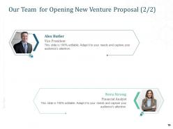 Proposal For Opening New Venture Powerpoint Presentation Slides