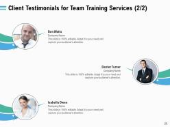 Proposal for team training powerpoint presentation slides