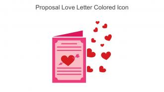 Proposal Love Letter Colored Icon In Powerpoint Pptx Png And Editable Eps Format