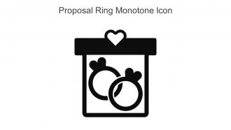 Proposal Ring Monotone Icon In Powerpoint Pptx Png And Editable Eps Format