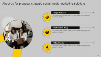 Proposal Strategic Social Media Marketing Solutions Powerpoint Presentation Slides Template Captivating