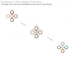 47811375 style circular hub-spoke 4 piece powerpoint presentation diagram infographic slide